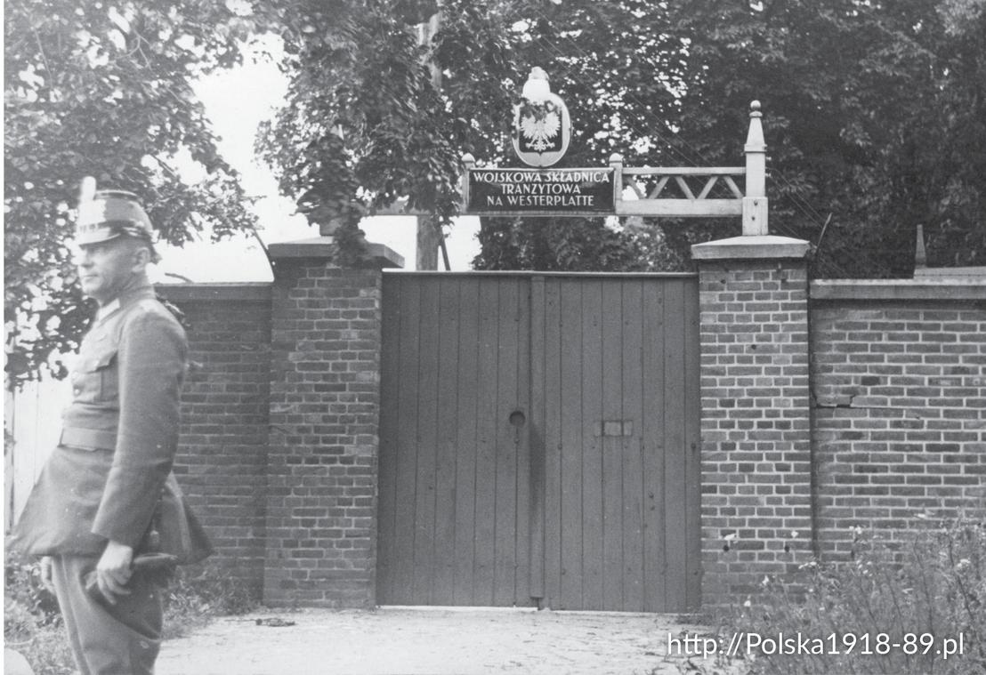 Brama Wojskowej Składnicy Tranzytowej na Westerplatte