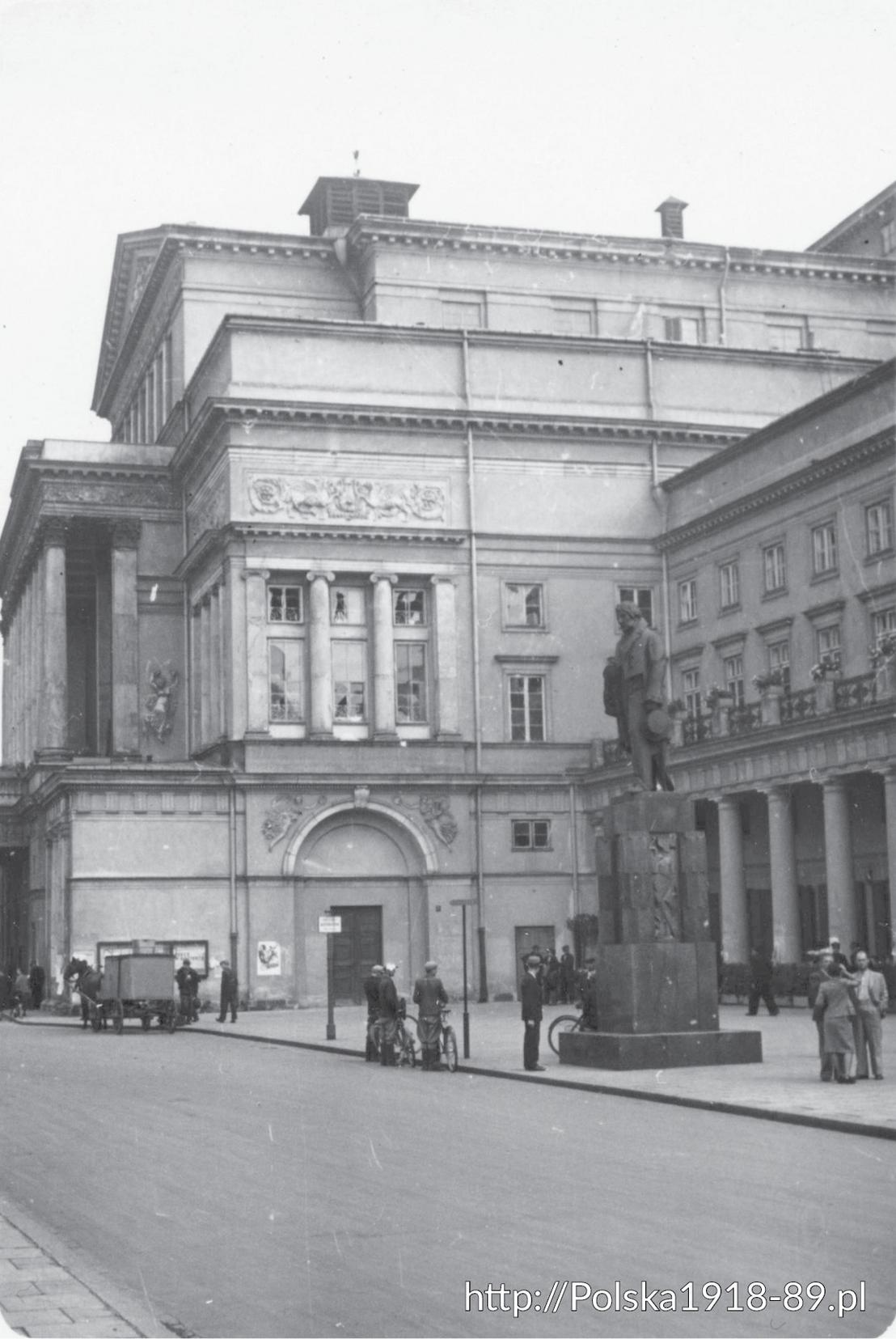 Budynek Teatru Wielkiego w Warszawie
