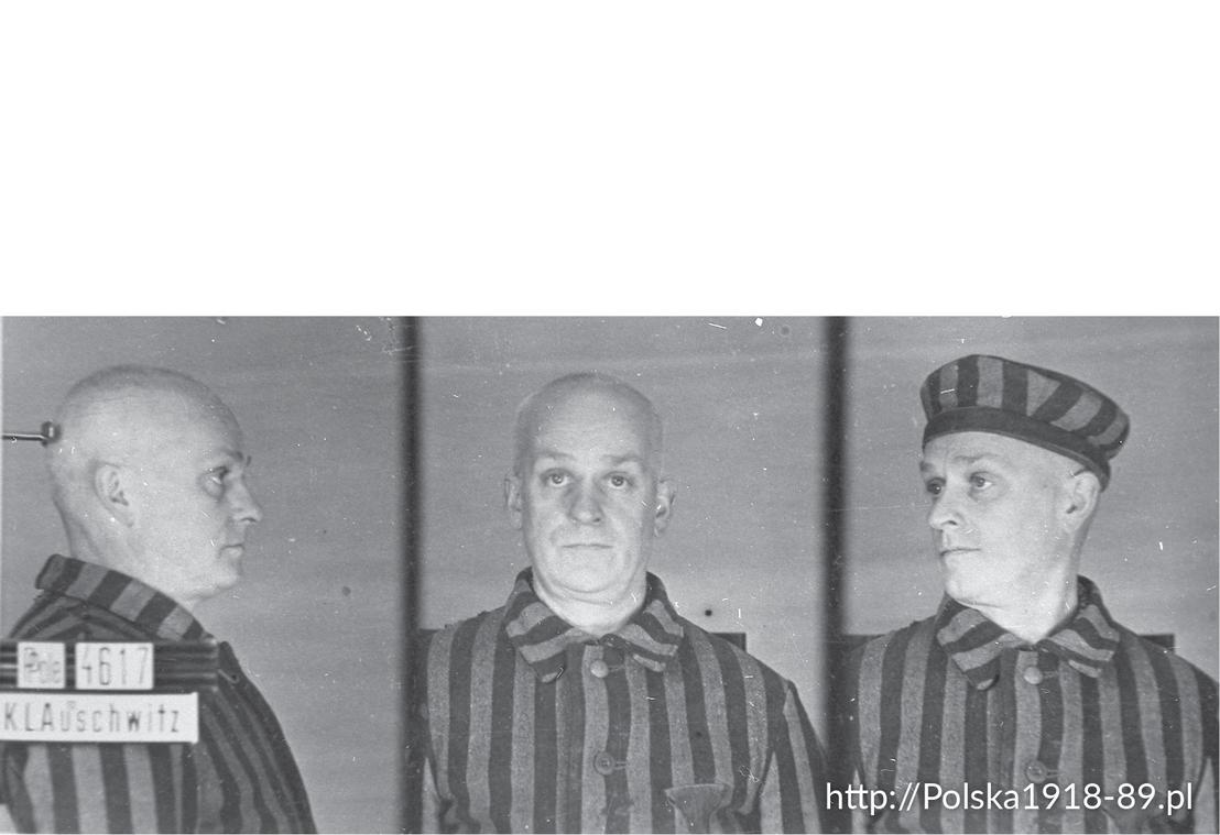 inż. Eugeniusz Nowacki, więzień nr 4617 obozu KL Auschwitz-Birkenau