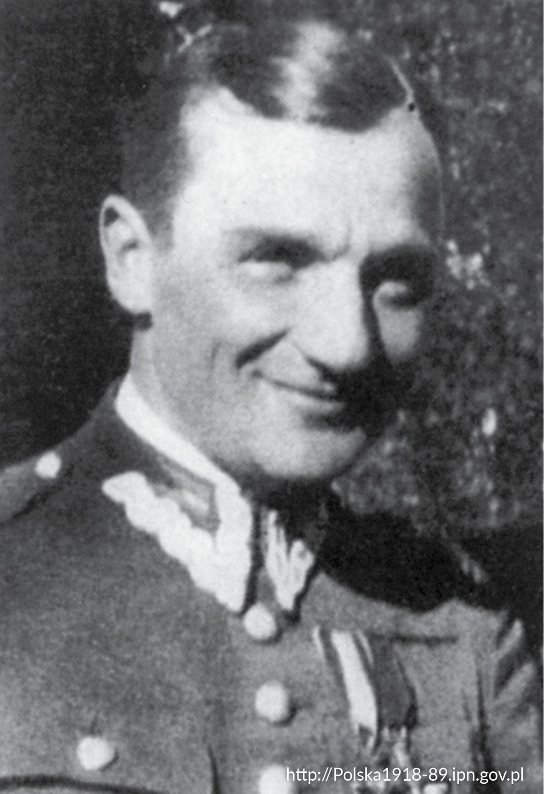 Major Henryk Dobrzański (zdjęcie przedwojenne). 
