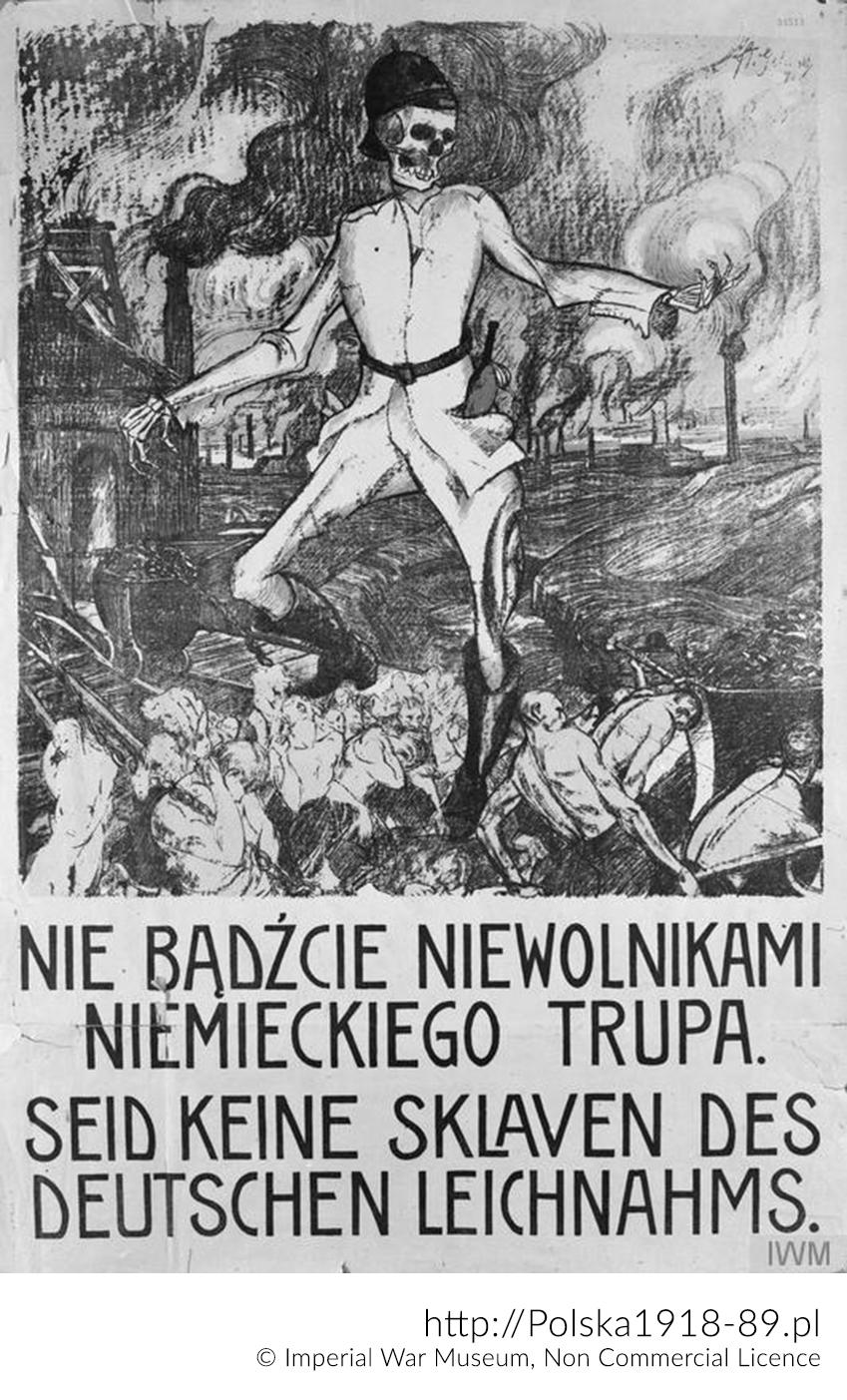 Polski plakat plebiscytowy, 1921 r.