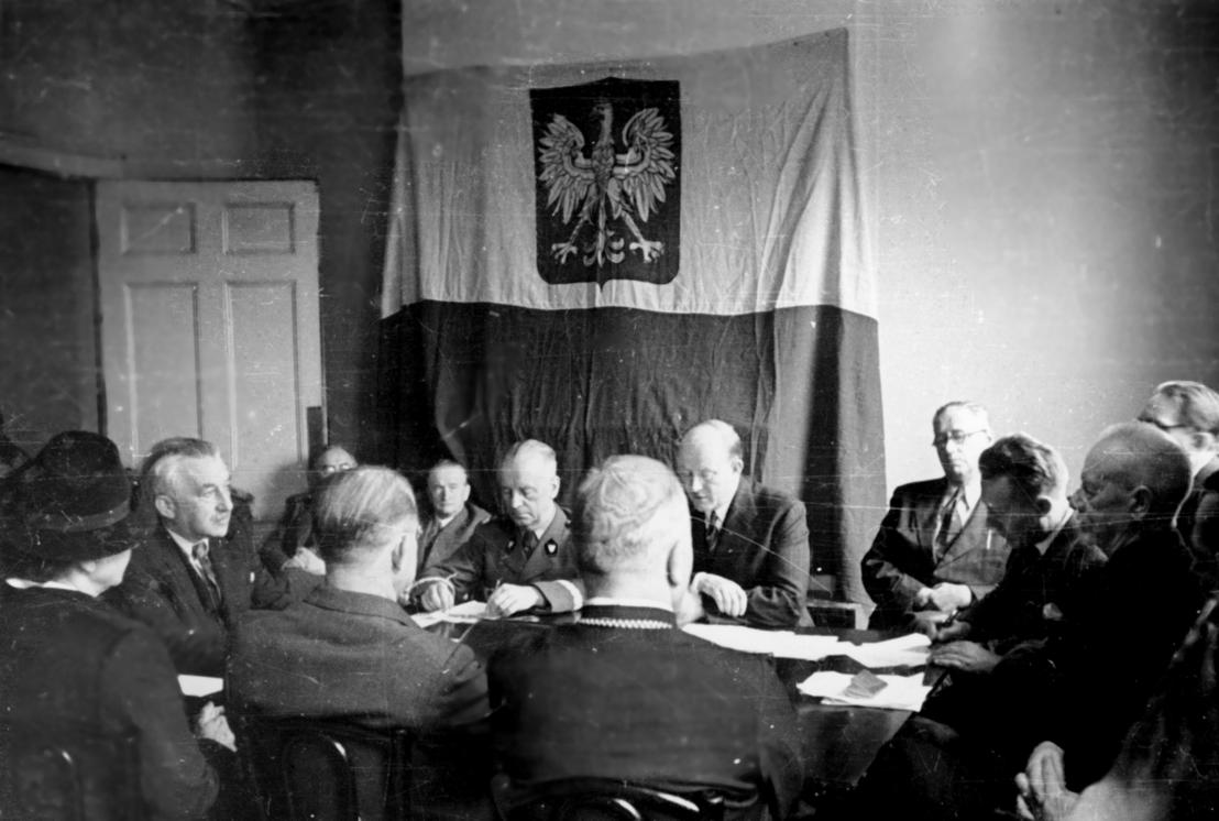 Rząd gen. Władysława Sikorskiego podczas posiedzenia