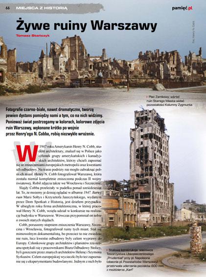 Żywe ruiny Warszawy